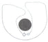 Genuine Sterling Silver Italian Box Chain 18" Necklace UX39569